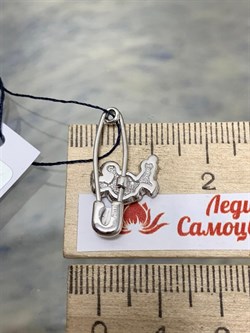 *Брошь Булавка Мини Эмаль арт. 04-1252/ЭМ27-00-224 вес 1,58 г - фото 277066