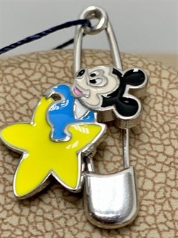 *Брошь Булавка Микки Эмаль арт. 04-1262/ЭМ49-00-545 вес 1,94 г - фото 277074