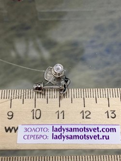 *Серьги Пусеты Эмаль арт. 02-2768/0ЭМЗ-00-580 Вес 2,14 г - фото 277112 *Серьги Пусеты Эмаль арт. 02-2768/0ЭМЗ-00-580 Вес 2,14 г - фото 277112