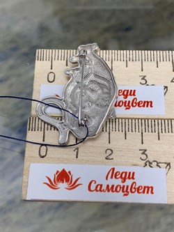 *Брошь Тигр Эмаль арт. 04-2769/0ЭМЗ-00-769 вес 6,09 г - фото 277122 *Брошь Тигр Эмаль арт. 04-2769/0ЭМЗ-00-769 вес 6,09 г - фото 277122