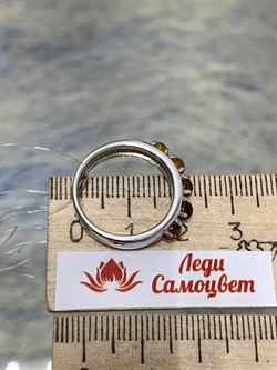 *Кольцо р.17,5 Цитрин арт. 01-2694/00ЦТ-00-250 вес 3,93 г - фото 277186 *Кольцо р.17,5 Цитрин арт. 01-2694/00ЦТ-00-250 вес 3,93 г - фото 277186