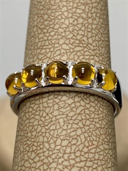 *Кольцо р.17,5 Цитрин арт. 01-2694/00ЦТ-00-250 вес 3,93 г - фото 277190 *Кольцо р.17,5 Цитрин арт. 01-2694/00ЦТ-00-250 вес 3,93 г - фото 277190