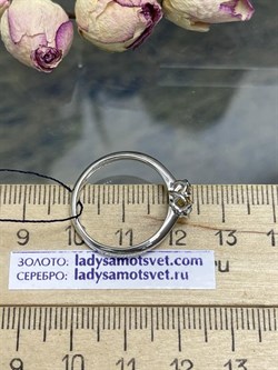 *Кольцо р.18,5 Цитрин арт. 01-2145/00ЦТ-00-585 вес 2,08 г - фото 277218