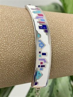 *Браслет р.16-20 Эмаль арт. 05-0798/00ЭМ-00-766 Вес 7,53 г - фото 277267 *Браслет р.16-20 Эмаль арт. 05-0798/00ЭМ-00-766 Вес 7,53 г - фото 277267