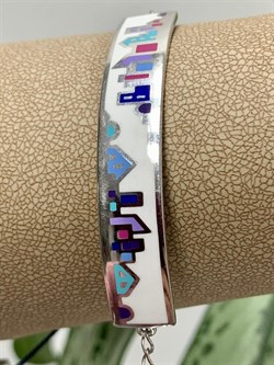 *Браслет р.16-20 Эмаль арт. 05-0798/00ЭМ-00-766 Вес 7,53 г - фото 277268 *Браслет р.16-20 Эмаль арт. 05-0798/00ЭМ-00-766 Вес 7,53 г - фото 277268