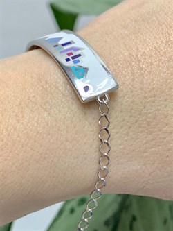 *Браслет р.16-20 Эмаль арт. 05-0798/00ЭМ-00-766 Вес 7,53 г - фото 277271 *Браслет р.16-20 Эмаль арт. 05-0798/00ЭМ-00-766 Вес 7,53 г - фото 277271