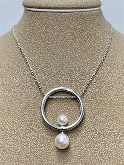 *Колье р.45-50 иск Жемчуг арт. 06-3068/0ЖСВ-00-887 вес 5,94 г - фото 277336 *Колье р.45-50 иск Жемчуг арт. 06-3068/0ЖСВ-00-887 вес 5,94 г - фото 277336