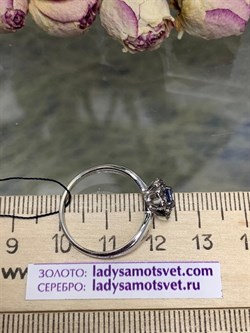 *Кольцо р.17,5 Танзанит арт. 01-2557/00ТЗ-17-347 вес 2,45 г - фото 277350