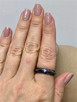 *Кольцо р.18 иск Танзанит арт. 01-2468/0КЦ1-17-214 вес 3,77 г - фото 277568 *Кольцо р.18 иск Танзанит арт. 01-2468/0КЦ1-17-214 вес 3,77 г - фото 277568