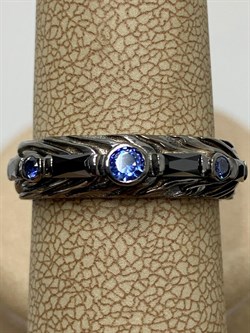 *Кольцо р.19 иск Танзанит арт. 01-2468/0КЦ1-17-032 вес 4,07 г - фото 277575 *Кольцо р.19 иск Танзанит арт. 01-2468/0КЦ1-17-032 вес 4,07 г - фото 277575