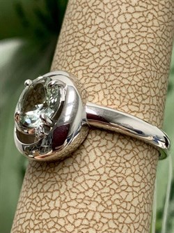 *Кольцо р.18 Празиолит арт. 01-2378/000П-00-847 Вес 3,10 г - фото 277608 *Кольцо р.18 Празиолит арт. 01-2378/000П-00-847 Вес 3,10 г - фото 277608