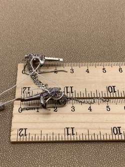 *Серьги Звезды Каффы Аметист арт. 02-4724-00-203-0200-69-249 вес 5,18 г - фото 277763 *Серьги Звезды Каффы Аметист арт. 02-4724-00-203-0200-69-249 вес 5,18 г - фото 277763