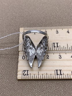 *Кольцо Крылья Ангела р.18,5 Эмаль Голубая арт. 01-5472-00-000-0200-68-116 вес 6,48 г - фото 277810 *Кольцо Крылья Ангела р.18,5 Эмаль Голубая арт. 01-5472-00-000-0200-68-116 вес 6,48 г - фото 277810