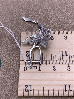 *Серьги Бабочки Гранат Родолит Эмаль арт. 02-4783-00-204-0200-69-411 вес 7,13 г - фото 277986 *Серьги Бабочки Гранат Родолит Эмаль арт. 02-4783-00-204-0200-69-411 вес 7,13 г - фото 277986