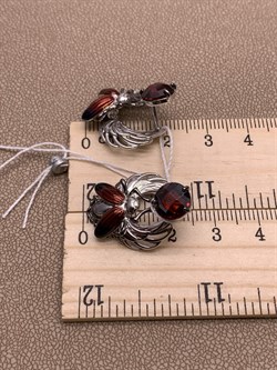 *Серьги Скарабеи Эмаль Фианит арт. 02-4778-00-404-0200-68-691 вес 8,15 г - фото 278040 *Серьги Скарабеи Эмаль Фианит арт. 02-4778-00-404-0200-68-691 вес 8,15 г - фото 278040