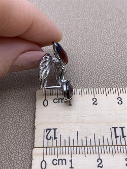 *Серьги Скарабеи Эмаль Фианит арт. 02-4778-00-404-0200-68-691 вес 8,15 г - фото 278041 *Серьги Скарабеи Эмаль Фианит арт. 02-4778-00-404-0200-68-691 вес 8,15 г - фото 278041