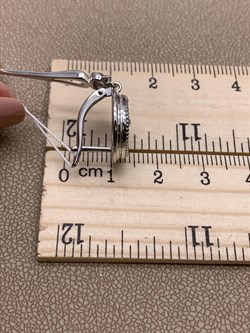 *Серьги Часы Топаз Эмаль арт. 02-4720-00-201-0200-68-206 вес 6,13 г - фото 278108 *Серьги Часы Топаз Эмаль арт. 02-4720-00-201-0200-68-206 вес 6,13 г - фото 278108