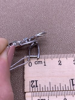 *Серьги Стрекозы Голубой Топаз Эмаль арт. 02-4781-00-201-0200-68-624 вес 7,95 г - фото 278165 *Серьги Стрекозы Голубой Топаз Эмаль арт. 02-4781-00-201-0200-68-624 вес 7,95 г - фото 278165