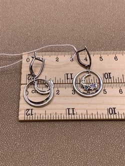 *Серьги Полумесяцы Эмаль арт. 02-4742-00-000-0200-69-030 вес 4,73 г - фото 278214 *Серьги Полумесяцы Эмаль арт. 02-4742-00-000-0200-69-030 вес 4,73 г - фото 278214