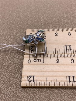 *Серьги Светлячки Голубой Топаз Эмаль арт. 02-4779-00-201-0200-69-322 вес 5,81 г - фото 278287 *Серьги Светлячки Голубой Топаз Эмаль арт. 02-4779-00-201-0200-69-322 вес 5,81 г - фото 278287