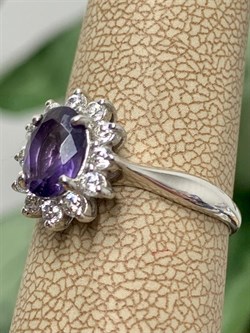 *Кольцо р.17,5  Аметист иск арт. 01-0046/ЮСАМ-00-600 Вес 2,64 г - фото 278434 *Кольцо р.17,5  Аметист иск арт. 01-0046/ЮСАМ-00-600 Вес 2,64 г - фото 278434