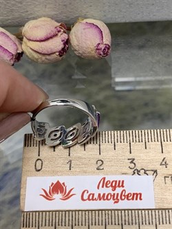 *Кольцо р.18 Аметист арт. 01-0511/00АМ-00-917 Вес 3,07 г - фото 278493