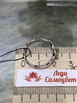 *Кольцо р.18,5 Хризолит арт. 01-0503/00ХР-00-226 Вес 3,25 г - фото 278512 *Кольцо р.18,5 Хризолит арт. 01-0503/00ХР-00-226 Вес 3,25 г - фото 278512