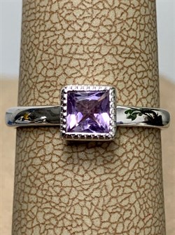 *Кольцо р.17,5 Лавандовый Аметист арт. 01-0098/00АМ-00-309 Вес 2,12 г - фото 278534 *Кольцо р.17,5 Лавандовый Аметист арт. 01-0098/00АМ-00-309 Вес 2,12 г - фото 278534