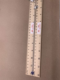 *Колье р.45-50 Танзанит цв Белое арт 6-260482-00-55-396 вес 3,9 г - фото 278778 *Колье р.45-50 Танзанит цв Белое арт 6-260482-00-55-396 вес 3,9 г - фото 278778