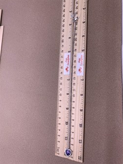 *Колье р.45-50 Танзанит цв Белое арт 6-260482-00-55-969 вес 3,94 г - фото 278787