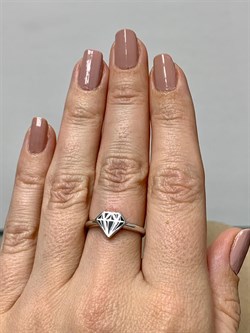 *Кольцо р.17,5 Эмаль арт. 01-1348/0ЭМ3-00-945 вес 2,21 г - фото 278834