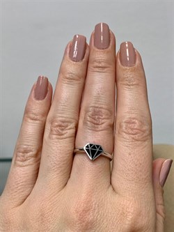 *Кольцо р.17 Эмаль арт. 01-1348/0ЭМ3-00-938 вес 2,11 г - фото 278918