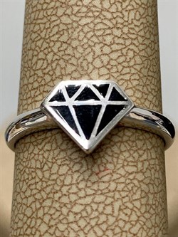 *Кольцо р.18 Эмаль Эмаль арт. 01-1348/0ЭМ3-00-969 вес 2,21 г - фото 278938