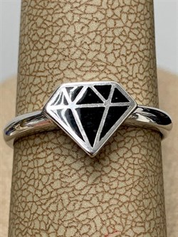 *Кольцо р.18 Эмаль Эмаль арт. 01-1348/0ЭМ3-00-969 вес 2,21 г - фото 278943