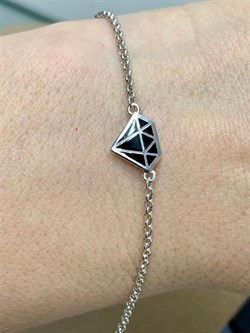 *Браслет р.17-20 Эмаль арт. 05-1348/0ЭМ3-00-594 вес 2,39 г - фото 278959 *Браслет р.17-20 Эмаль арт. 05-1348/0ЭМ3-00-594 вес 2,39 г - фото 278959