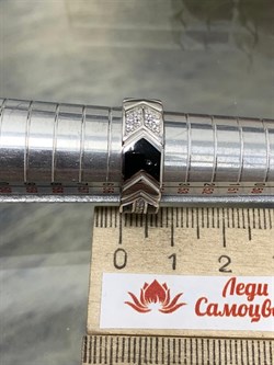 *Кольцо р.17,5 Эмаль Фианит арт. 01-2672/0ЭМ3-00-872 вес 5,1 г - фото 279061 *Кольцо р.17,5 Эмаль Фианит арт. 01-2672/0ЭМ3-00-872 вес 5,1 г - фото 279061