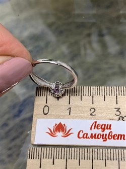 *Кольцо р.17,5 Аметист арт. 01-2252/00АМ-00-660 Вес 1,62 г - фото 279552 *Кольцо р.17,5 Аметист арт. 01-2252/00АМ-00-660 Вес 1,62 г - фото 279552