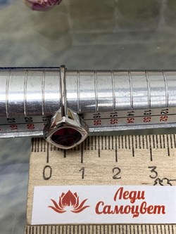 *Кольцо р.17  Родолит иск арт. 01-1695/0РДК-00-241 вес 2,77 г - фото 279628