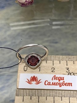 *Кольцо р.17  Родолит иск арт. 01-1695/0РДК-00-241 вес 2,77 г - фото 279630
