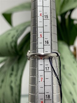 *Кольцо р.16,5 Зеленый Агат арт. 01-2091/00АГ-00-012 вес 3,41 г - фото 279743