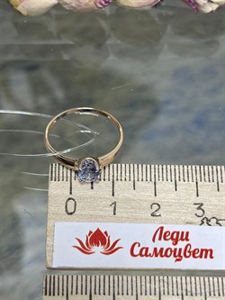 *Кольцо р.18 Танзанит цв Красное арт. К1170-108-352 вес 1,52 г - фото 279811 *Кольцо р.18 Танзанит цв Красное арт. К1170-108-352 вес 1,52 г - фото 279811