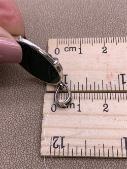 *Подвеска Микс Марказит Малахит арт. П 808-380 вес 6,64 г - фото 279817 *Подвеска Микс Марказит Малахит арт. П 808-380 вес 6,64 г - фото 279817