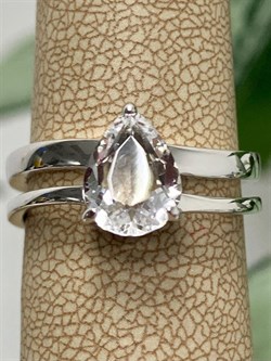 *Кольцо р.16,5 Горный Хрусталь арт. 01-1988/00ГХ-00-932 вес 4,2 г - фото 279848