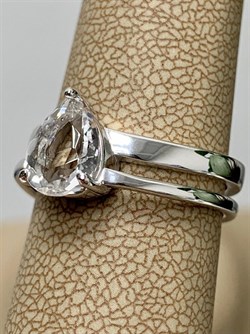 *Кольцо р.19,5 Горный Хрусталь арт. 01-1988/00ГХ-00-867 вес 5 г - фото 279975