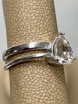 *Кольцо р.19,5 Горный Хрусталь арт. 01-1988/00ГХ-00-867 вес 5 г - фото 279976