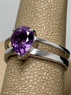 *Кольцо р.18,5 Аметист арт. 01-1988/00АМ-00-313 Вес 4,49 г - фото 279997 *Кольцо р.18,5 Аметист арт. 01-1988/00АМ-00-313 Вес 4,49 г - фото 279997