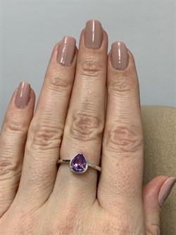 *Кольцо р.17 Аметист арт. 01-1697/00АМ-00-995 вес 2,50 г - фото 280126 *Кольцо р.17 Аметист арт. 01-1697/00АМ-00-995 вес 2,50 г - фото 280126