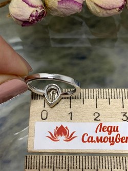 *Кольцо р.18 Горный Хрусталь арт. 01-1697/00ГХ-00-807 вес 2,48 г - фото 280231 *Кольцо р.18 Горный Хрусталь арт. 01-1697/00ГХ-00-807 вес 2,48 г - фото 280231