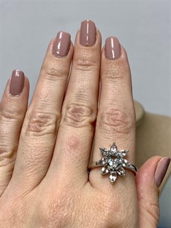 *Кольцо р.19,5 Празиолит арт. 01-2409/000П-00-155 вес 3,95 г - фото 280250 *Кольцо р.19,5 Празиолит арт. 01-2409/000П-00-155 вес 3,95 г - фото 280250