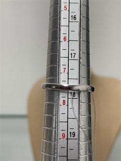 *Кольцо р.18 Празиолит арт. 01-2409/000П-00-752 вес 3,8 г - фото 280284